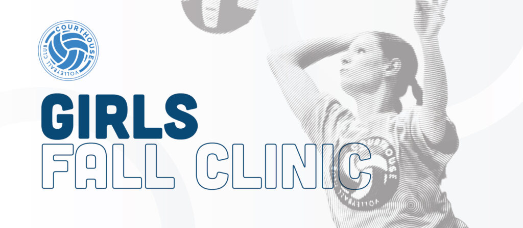 The current image has no alternative text. The file name is: VBall-2025-26-_Girls-Fall-Clinic-Email-Header.jpg