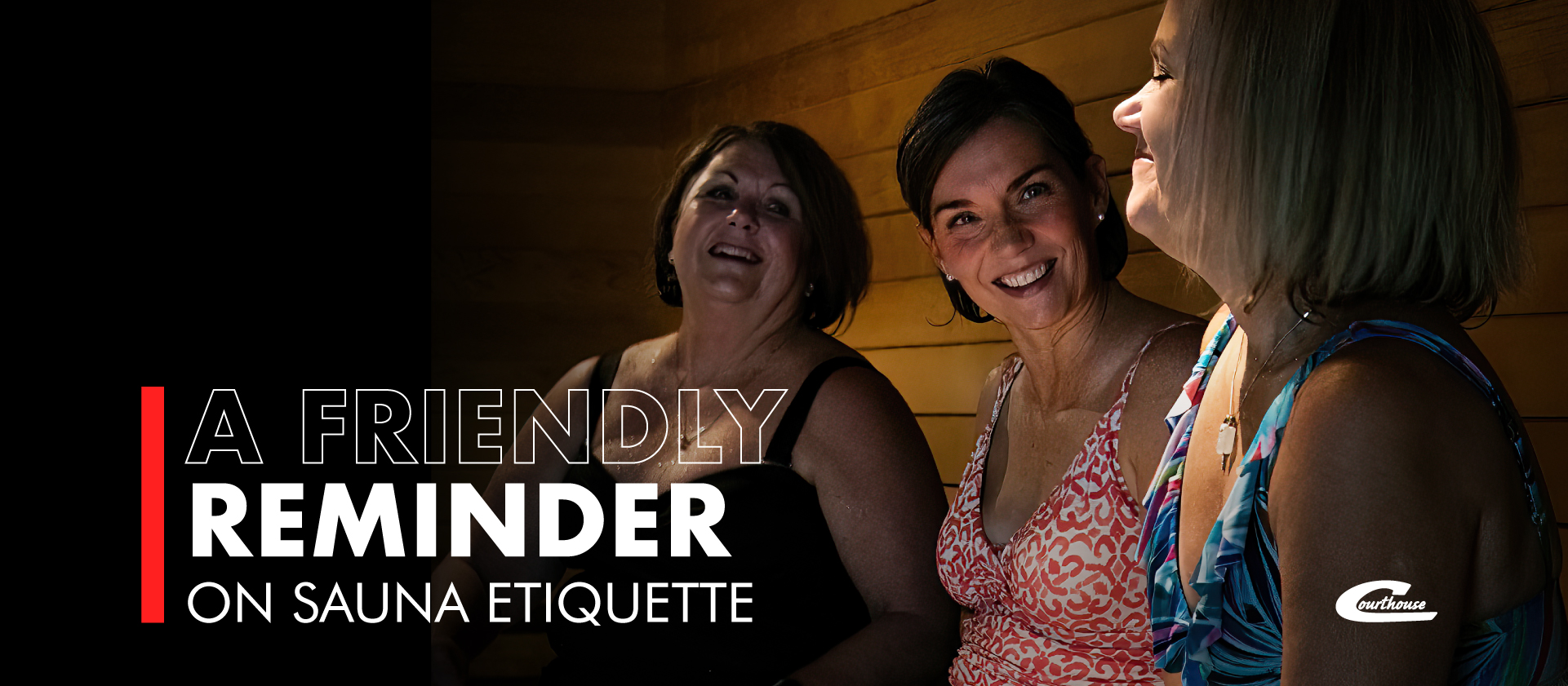 Help Keep Our Saunas Working